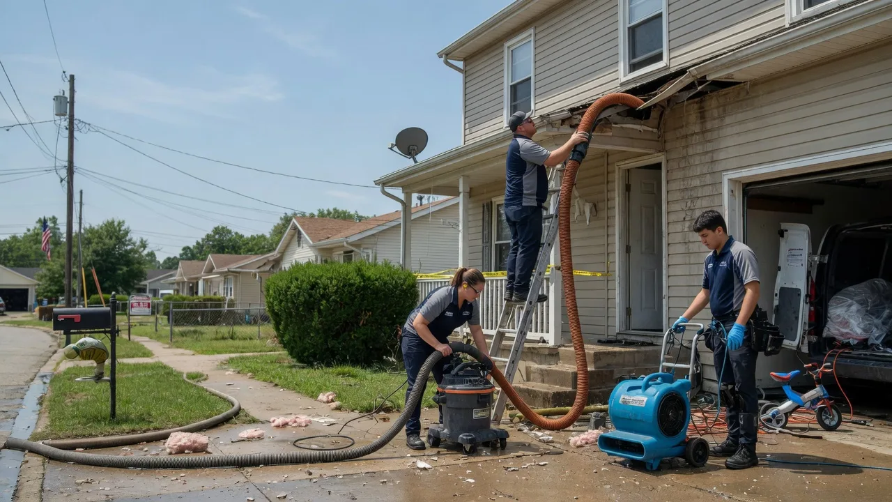 Water Damage Restoration in Urbana, IA near me